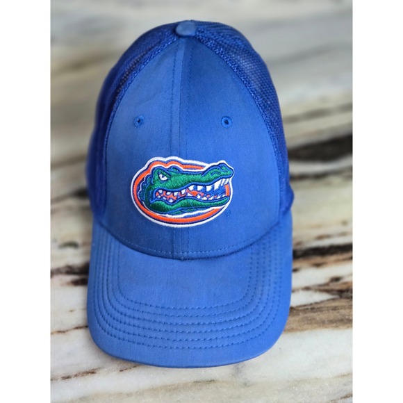 Nike Other - Nike Florida Gators Trucker Hat Blue Orange Mesh Fitted Cap NCAA UF Logo